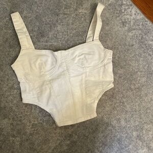 Corset Denim Top